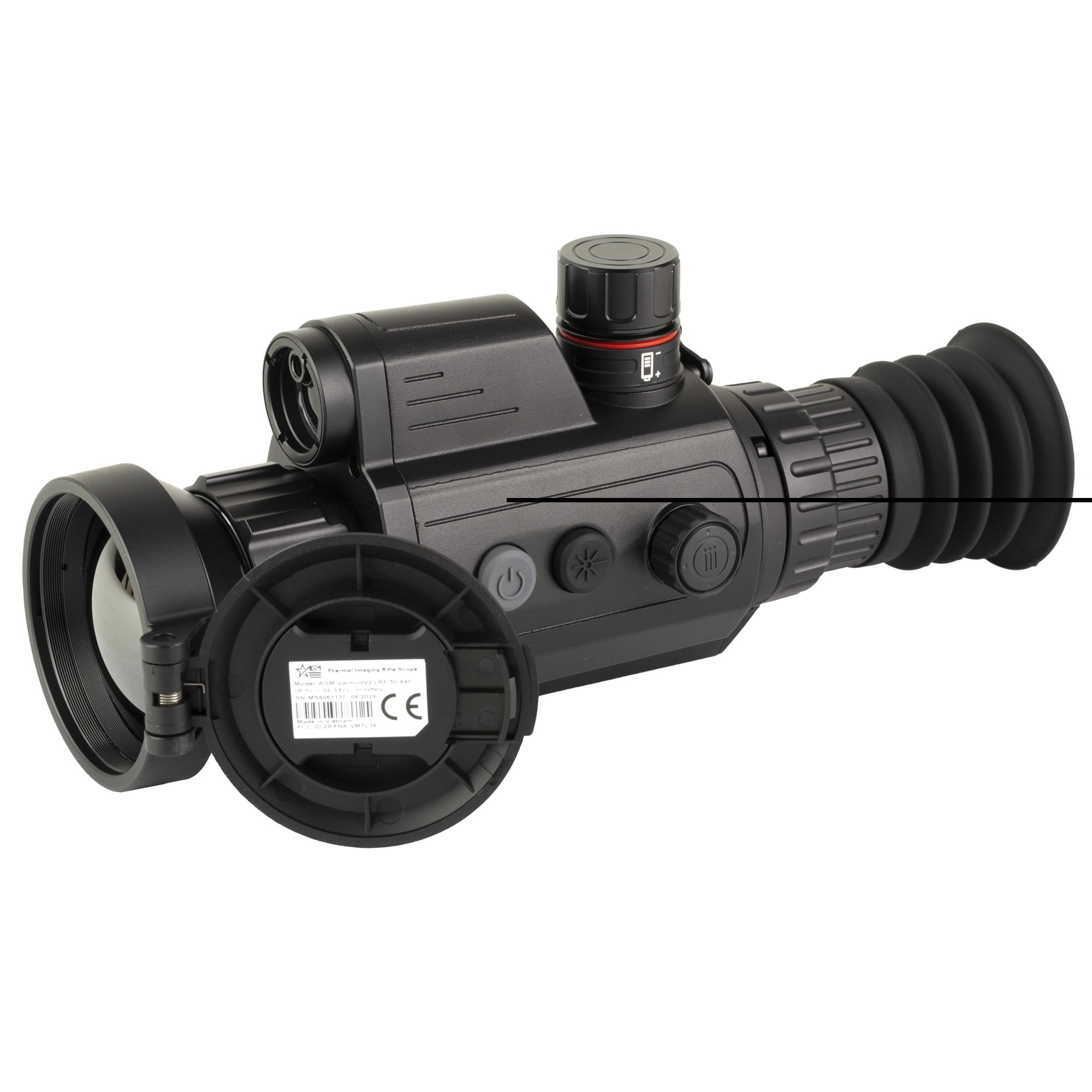 AGM Global Vision Varmint LRF Thermal Riflescope - 12um Detector With Laser Rangefinder