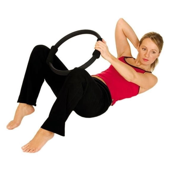 AGM Group 37001 14 in. Pilates Ring - Black