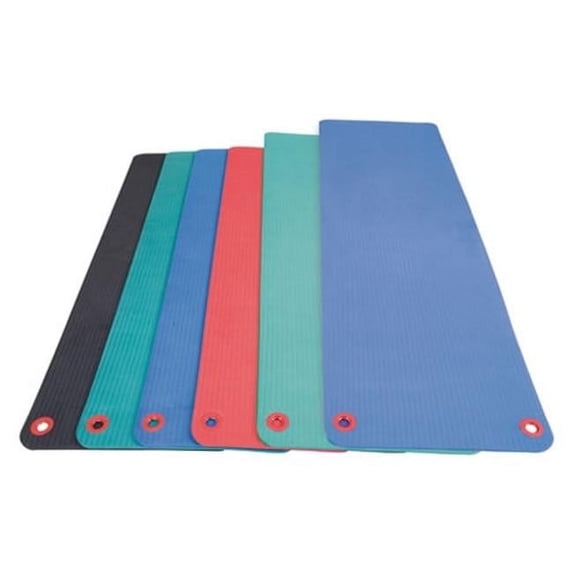 AGM Group 74604 48 in. Elite Workout Mat with Eyelets - Green