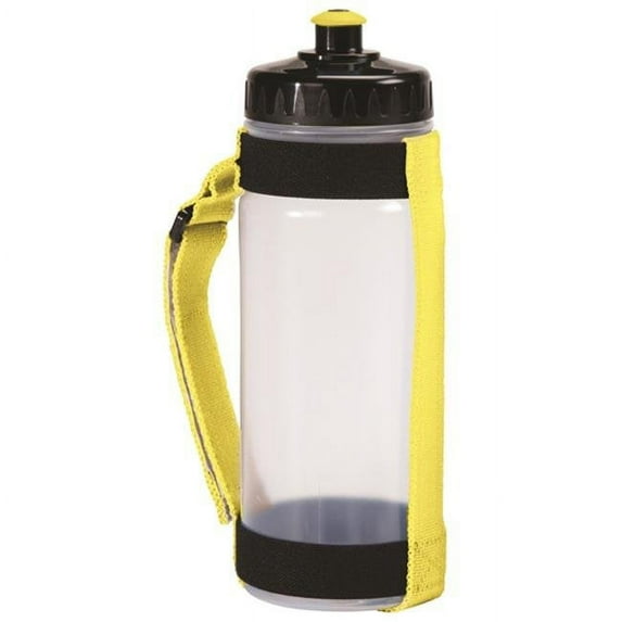 AGM Group 78271 Slim Handheld Bottle Carrier with 650 ml - Yellow