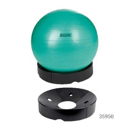 AGM Group AeroMat Deluxe Fitness Ball Base (for use with 65-75 centimeter balls)