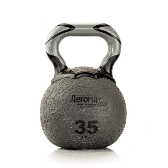 AGM Group Elite Kettlebell 35 Lbs. Gray