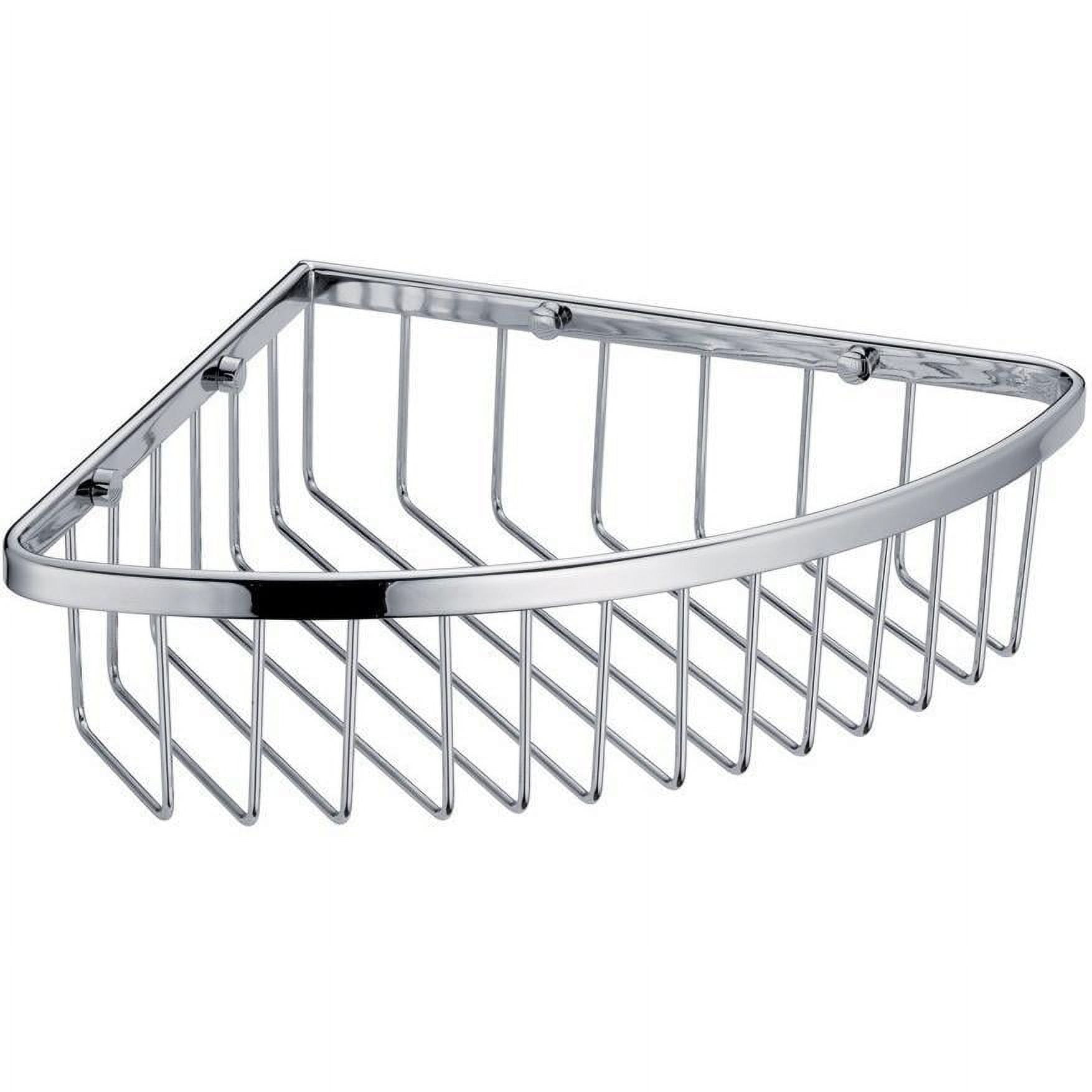 AGM Home Store BA Hotel Wall Mounted Corner Shower Soap Dish Holder