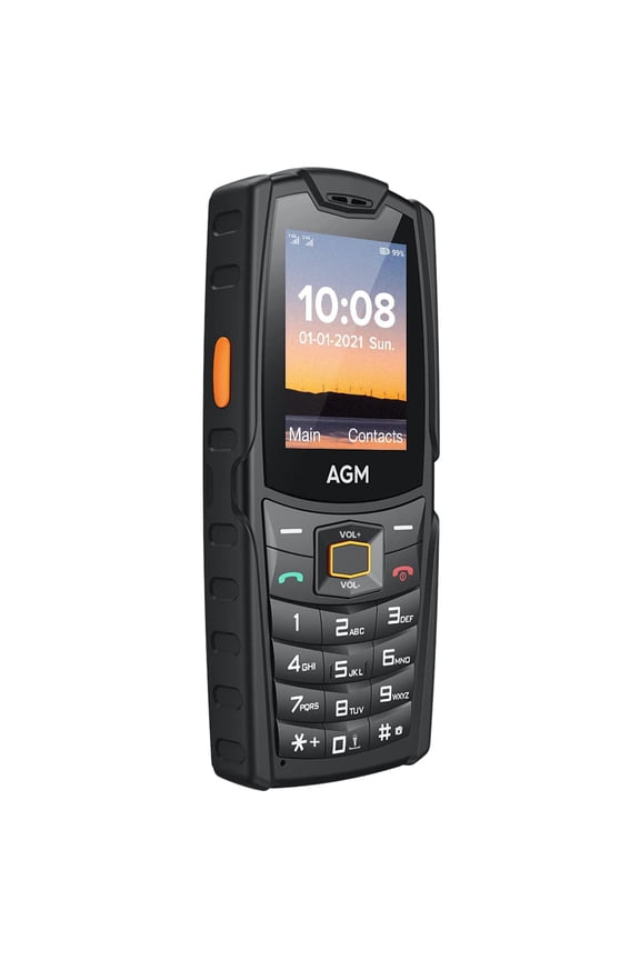 AGM M6 128MB Rugged Phone (Unlocked), Black