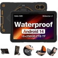 thumbnail image 1 of AGM PAD P2 Active Rugged Android 14 Tablet with Case, Waterproof & Drop-Proof, 11" 90Hz FHD 480 NITS Display, MTK G99, 8000 mAh, 256GB[TF 2TB], GPS, Compass, OTG, 1 of 9