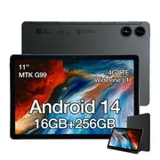 AGM PAD P2 Android 14 Tablet, 11 inch FHD IPS Display, 1200X1920, MTK G99, w/Widevine L1 Certification, Quad Box Stereo Speakers, 7850mAh, 8+ 256GB[Expandable to 2TB], GPS, Compass, OTG, WiFi