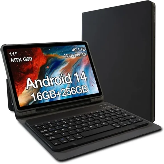 AGM Pad P2 Tablet 11" Fhd Display, 8GB 256GB, 7850Mah Battery-Grey