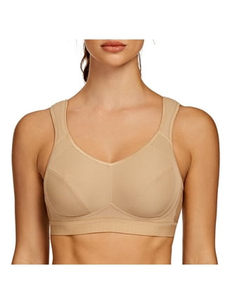 Fruit of the Loom Women's Shirred Front Sport Bra with Removable Bra Pads,  Style FT438, 2-Pack
