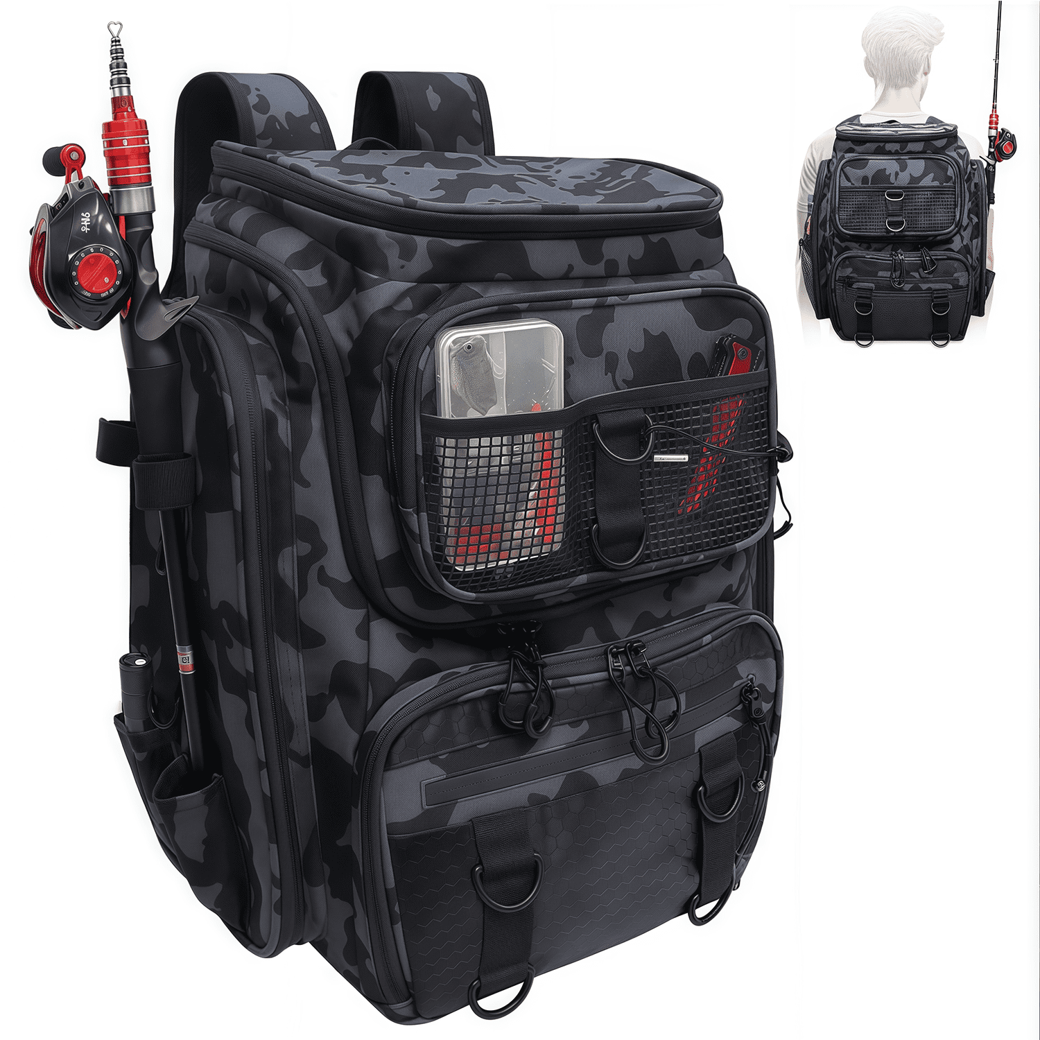 best waterproof offshore tackle bag DSLEAF Box Bag, Soft Fishing Tackle Storage Bag, Only Frequently Asked Questions - Model:TSSPJS-701H Beyond Fishing Hauler Tackle Sixweel
