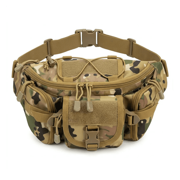 AGOPLEE Outdoor Waist Bag for Men Women, Outdoor Hip Bum Bag for Hiking Hunting Fishing, Daily Leisure Pocket