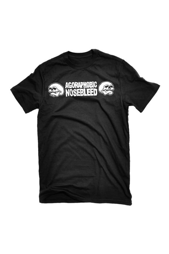 AGORAPHOBIC NOSEBLEED Skulls T-Shirt NEW! Relapse Records TS2834