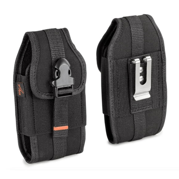 AGOZ Case for Samsung Galaxy Note 20 Ultra,S24+ S23 Ultra S22+ S21 Ultra, A13, A14, Cover Holster Pouch with Belt Loops, Metal Clip, Front Buckle (Fits with OTTERBOX Defender Commuter Symmetry Cases)