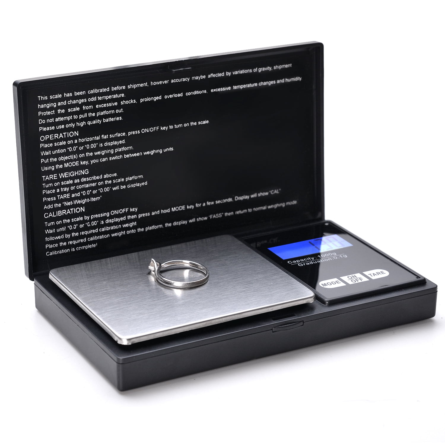 TN Lab Digital Mini Scale 300g - 0.01g Precision Pro Lab Jewelry Chemicals Medicine Crafts Auto-Off Tare