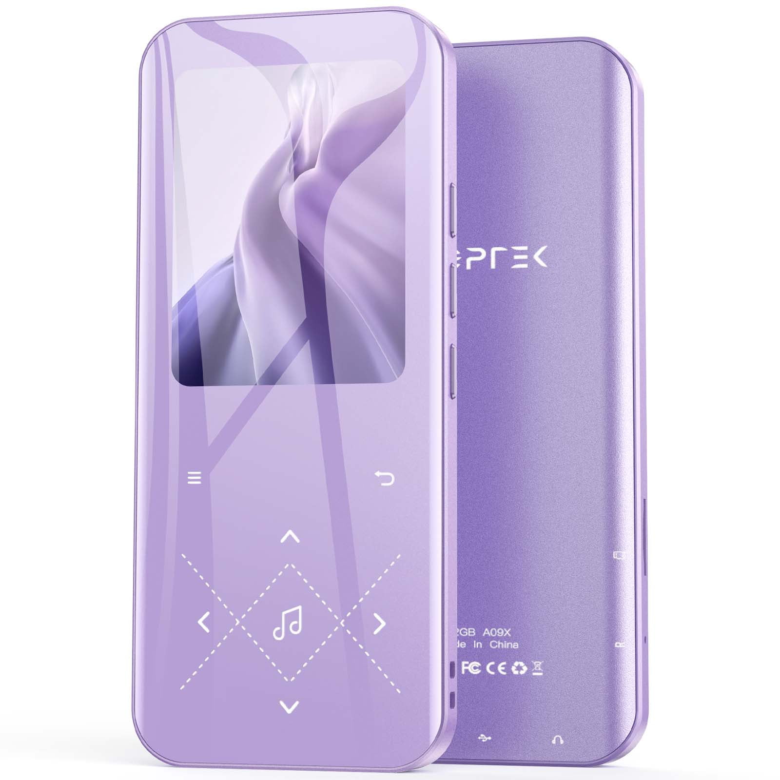 AGPTEK HiFi MP3 Player with Bluetooth, Speaker, FM Radio, 32GB A09X