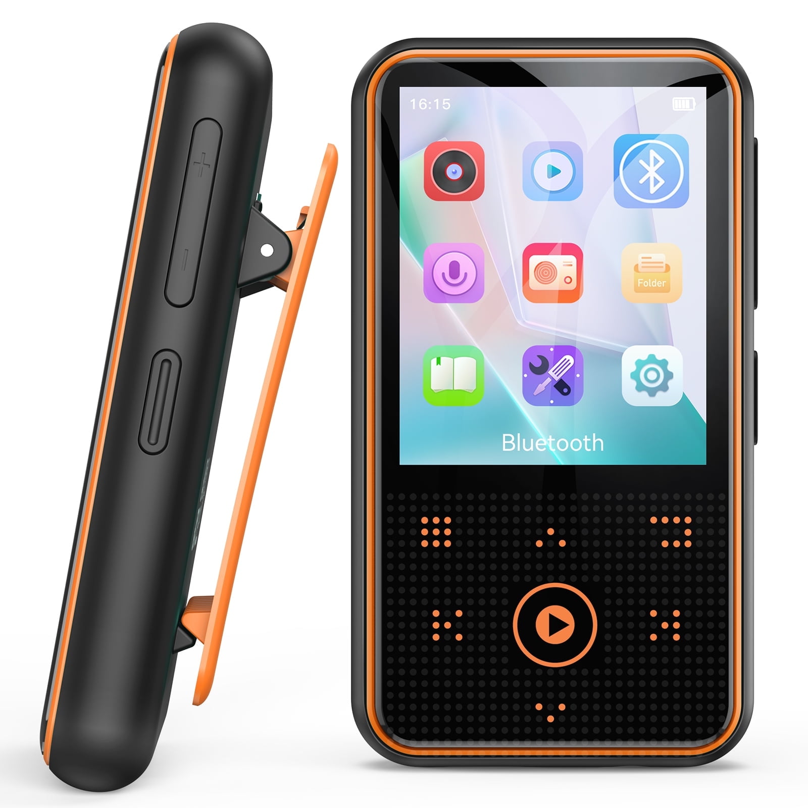 Bluetooth MP3 Player: Touch Screen, Hifi, FM Radio, 128GB Bluetooth MP3 Player: Touch Screen, Hifi, FM Radio, 128GB