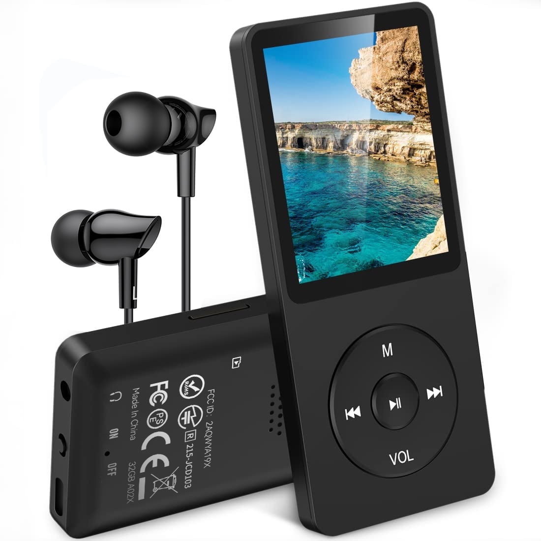 AGPTEK Portable MP3 Player, 32GB SD Card Device, Lossless AGPTEK Portable MP3 Player, 32GB SD Card Device, Lossless