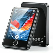 AGPTEK MP3 Player with Bluetooth 5.3, 2.8 inch Touch Screen FM Radio, 64GB M1 Black