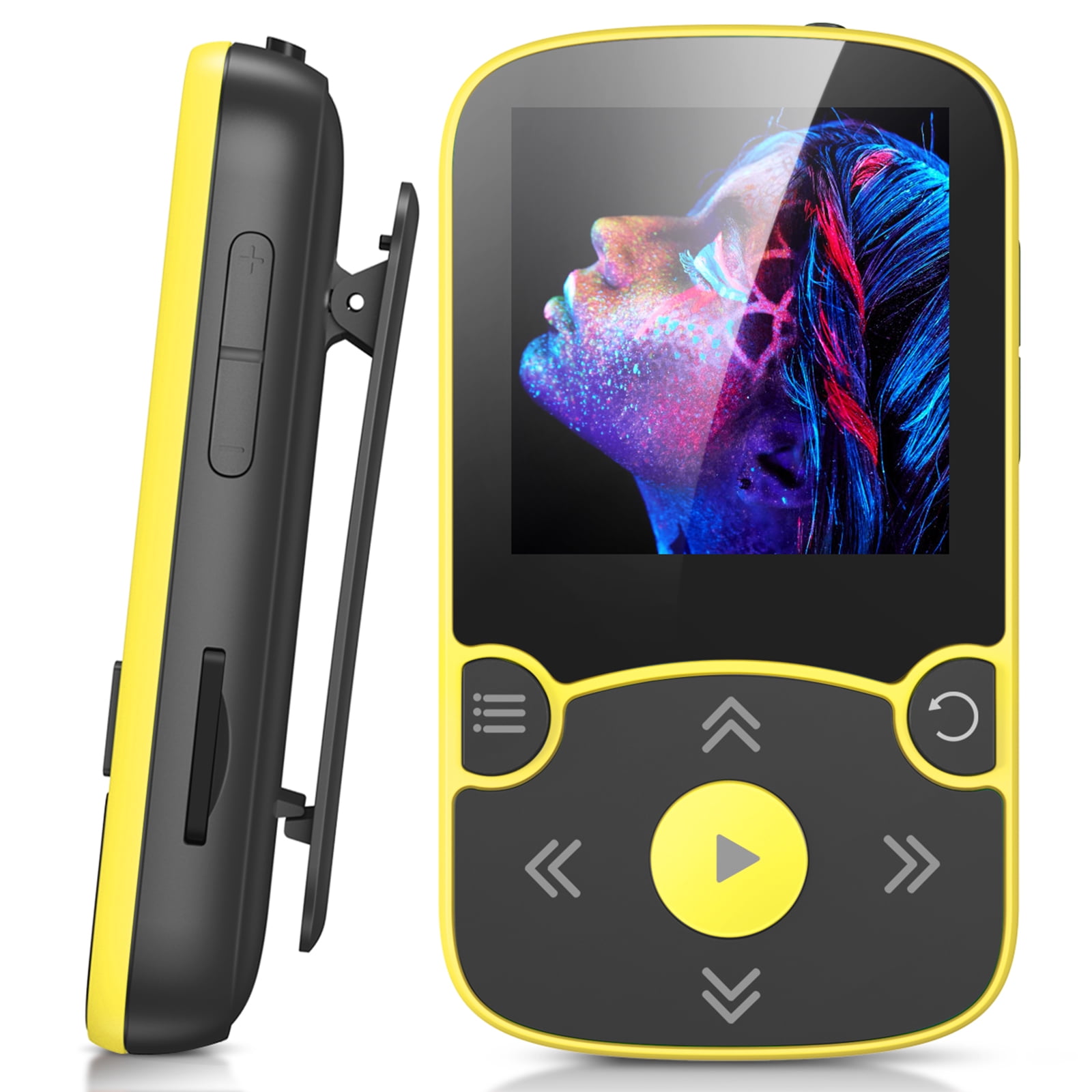 AGPTEK A65X 32GB MP3 Player with Clip, Bluetooth 5.0, SD Card