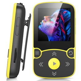AGPTEK MP4 Player with Touch Screen, WIFI Bluetooth MP3 Player with 5MP  Camera, FM Radio T06S Black