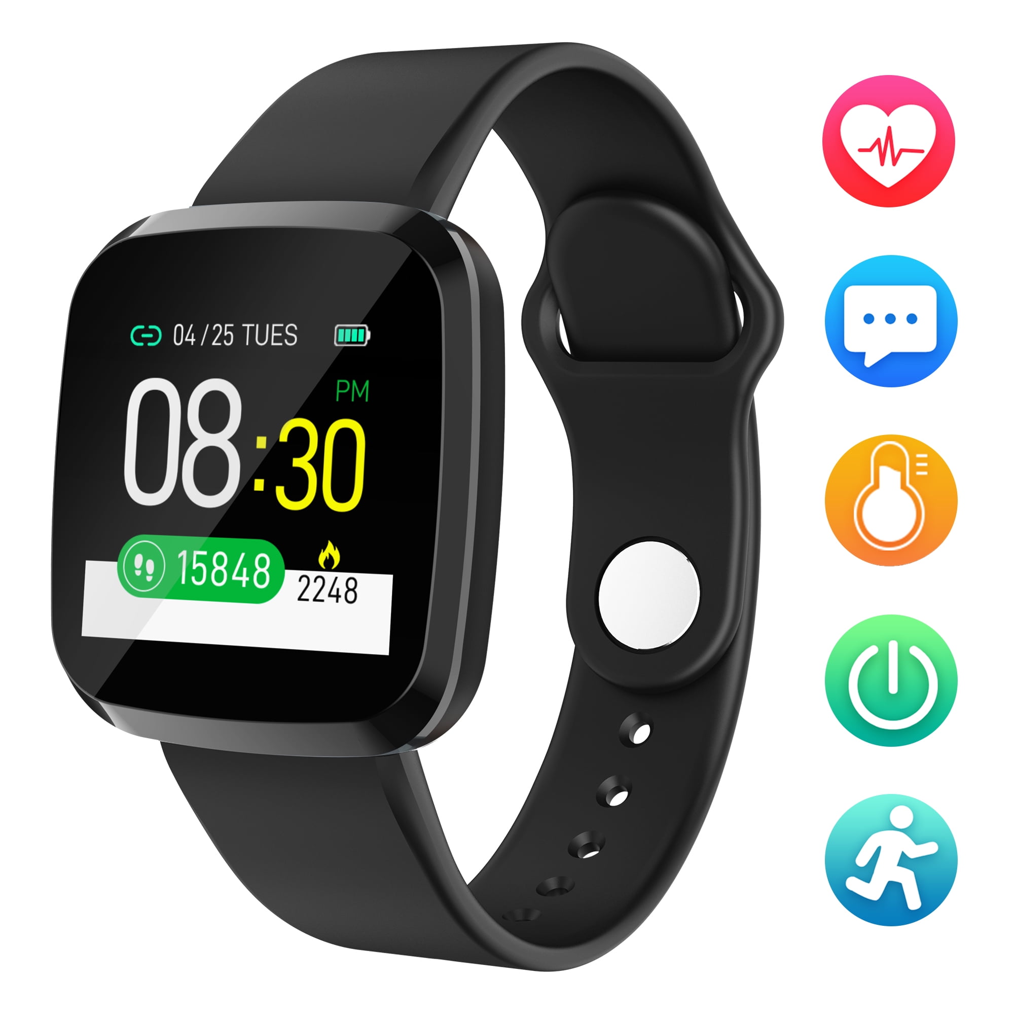 F1 Wristband Heart Rate Monitor Smart Bracelet Waterproof Smart Band Fitness  Tracker Sport Watch Men Women | Shopee Malaysia