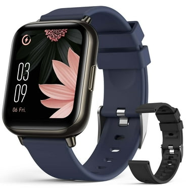 AGPTEK Smart Watch, IP68 Waterproof Fitness Tracker with Heart Rate Monitor LW31 Blue
