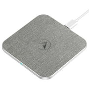AGPTEK Wireless Charger Charging Pad, Square Leather Surface