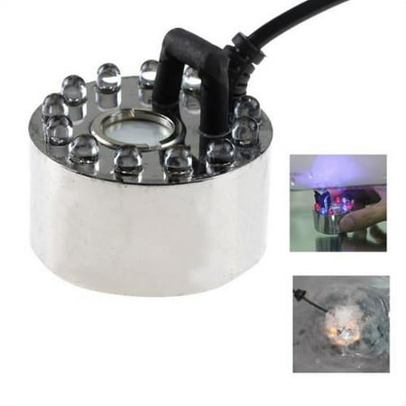 AGPtEK Aluminum LED Mist Maker Fog Maker for Water Fountain Pond Rockery Fishtank Vase Birdbath