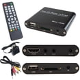 thumbnail image 1 of AGPtek 1080P Full HD Digital Media Player Support Internal Flash/USB Storage/SD/SDHC with Remote Controller, 1 of 6
