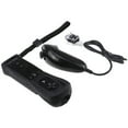 thumbnail image 1 of AGPtek 2in1 Built in Motion Plus Remote and Nunchuck Controller with Silicon Case for Nintendo Wii, Wii U and Mini Wii, 1 of 7
