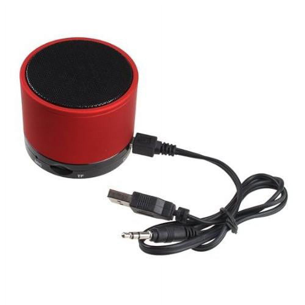 AGPtek BeatBox Mini Bluetooth Handfree Speaker For Phone, Iphone, Laptop ,Tablet PC ,IPAD, Samsung Galaxy colors(Red) - image 1 of 3