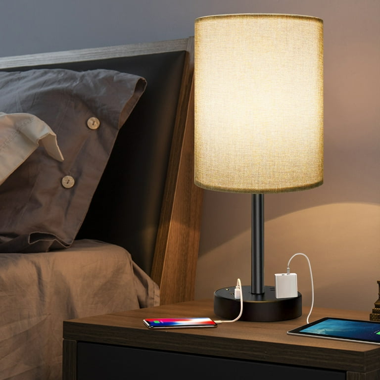 Lamp with 2024 charging station