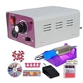 thumbnail image 1 of AGPtek Electric Professional Nail Drill Machine Art File Bit Acrylic Manicure Pedicure Kit, 1 of 4