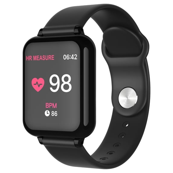 AGPtek Heart Rate Fitness Tracker Watch, IP67 Waterproof Touch Screen ...
