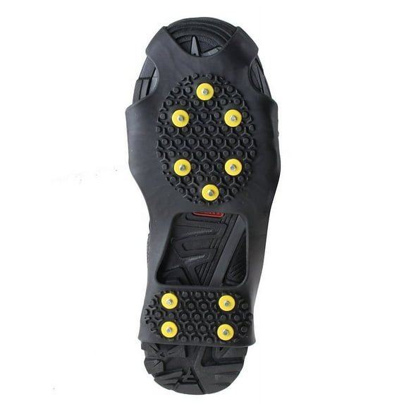 AGPtek Ice Snow Anti Slip Teeth Grip Shoe Covers Overshoes Snow Shoes Crampons Cleats S/M/L/XL