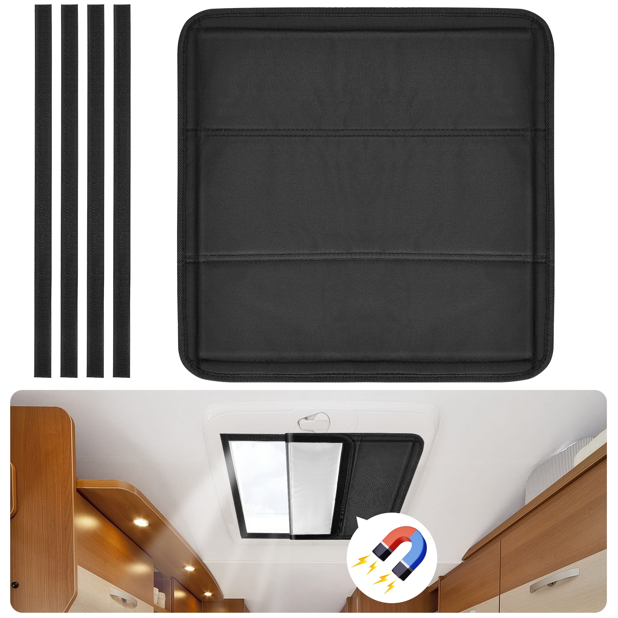 Door Window Shade For RV 25 X 16in Foldable Blackout RV Door Window Cover  Sun Blackout Fabric For Camper Privacy Entrance - AliExpress