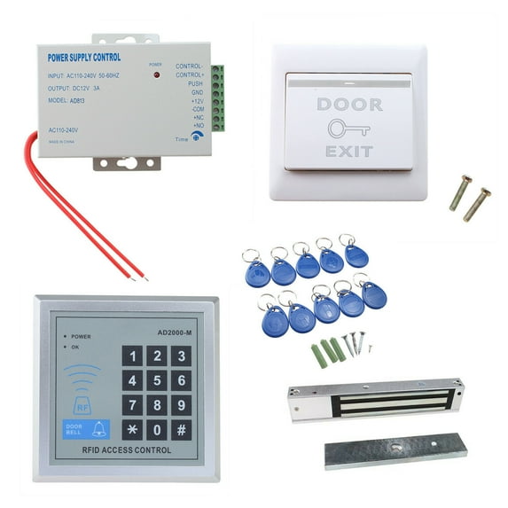 AGPtek RFID Door Access Control System Kit with Electric Magnetic Lock