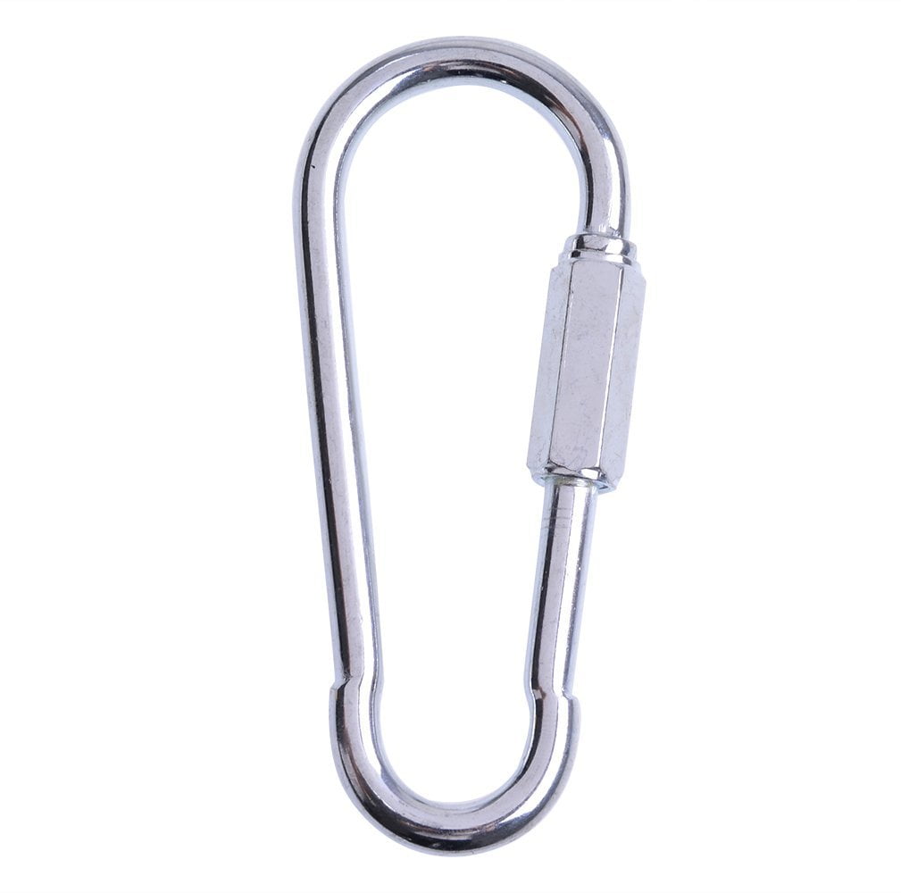 AGPtek Swing Set Quick Link Spring Clip with screw lock Snap Hooks for