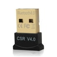 thumbnail image 1 of AGPtek USB Bluetooth Adapter Wireless Dongle For Laptop PC,Support  WIN 7 8 10 XP VISTA Linux, 1 of 7