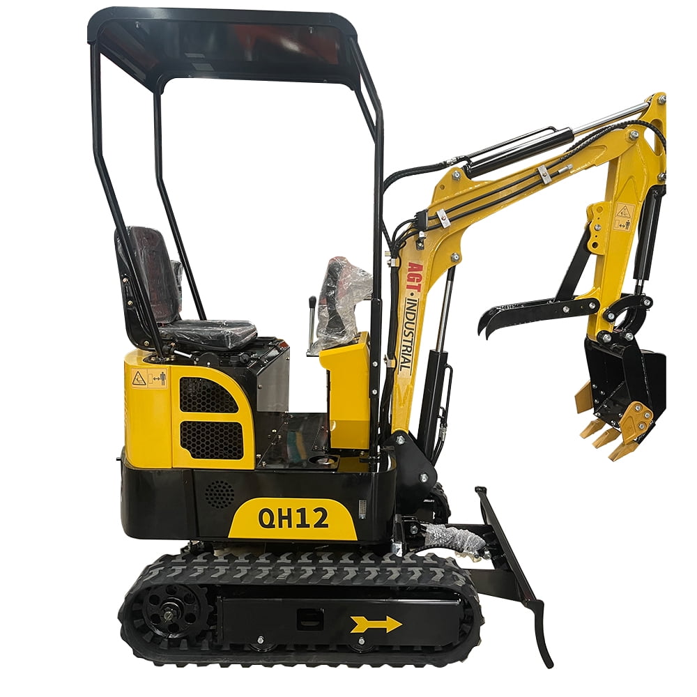 AGROTK 13.5 HP B&S 1 ton Mini Excavator, gasline AGTQH12