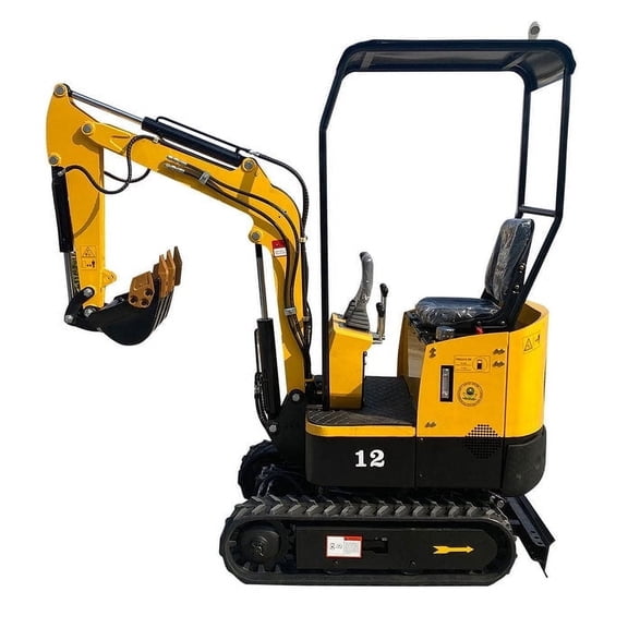 AGROTK 13.5HP, B&S Engine Mini Excavator, gasline Randomization