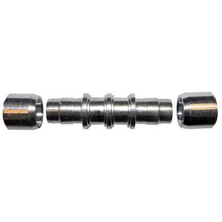 AGS ACR-006 3/8" Aluminum Tube To Tube Kledge-lok A/c Repair Union