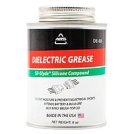 AGS Automotive Solutions Brush Top Can Dielectric Silicone Grease Compound for All Electrical Components and Connectors, 8 oz, Percise and Easy Application