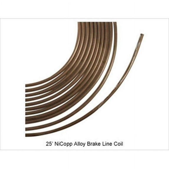 AGS CNC325 Brake Line 25 Ft. Coil