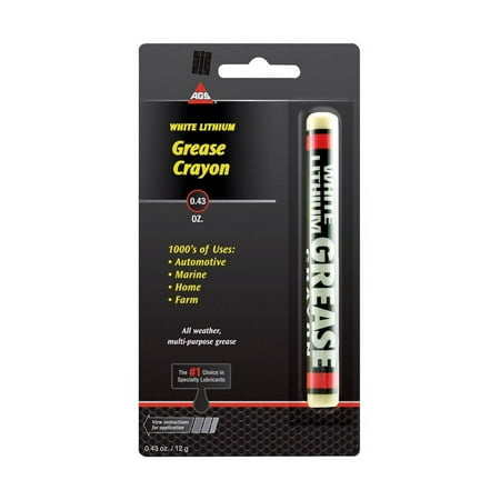 AGS CY-1 White Lithium Grease Stick, 0.43 Oz