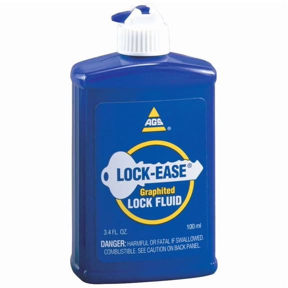 AGS  Lock-Ease  General Purpose  Graphite Lock Fluid  3.4 oz
