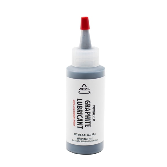 AGS Powdered Graphite Lubricant 1.13 oz - High-Quality Dry Lubricant for Machinery