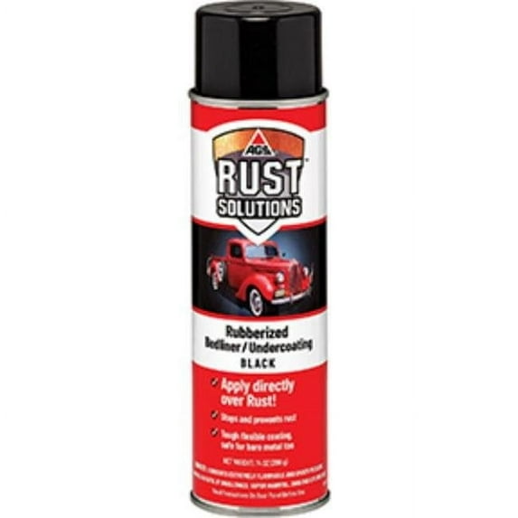 AGS AOR-25 Rust Solutions Rubberized Undercoating Spray Paint
