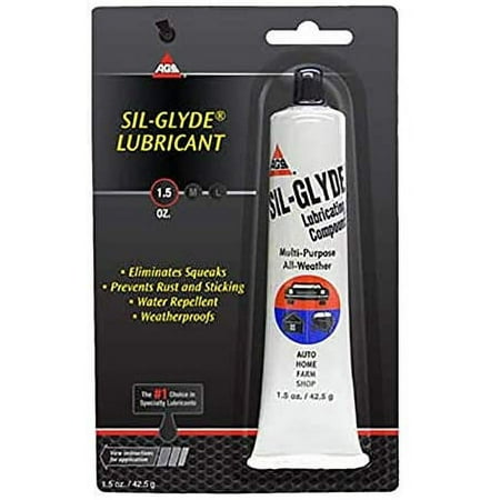 AGS AUTOMOTIVE SOLUTIONS Sil-Glyde Machine & Tool Lubricant Tube, 1.5 oz