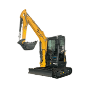 AGT 3.8Ton Mini Excavator 25HP Yanmar Diesel Engine w/ Hydraulic Thumb &A/C NEW | STE45SR