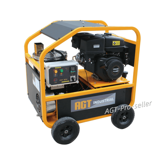 AGT 4000 PSI Hot Water High Pressure Washer Machine 4 GPM 13 HP Gasoline burner